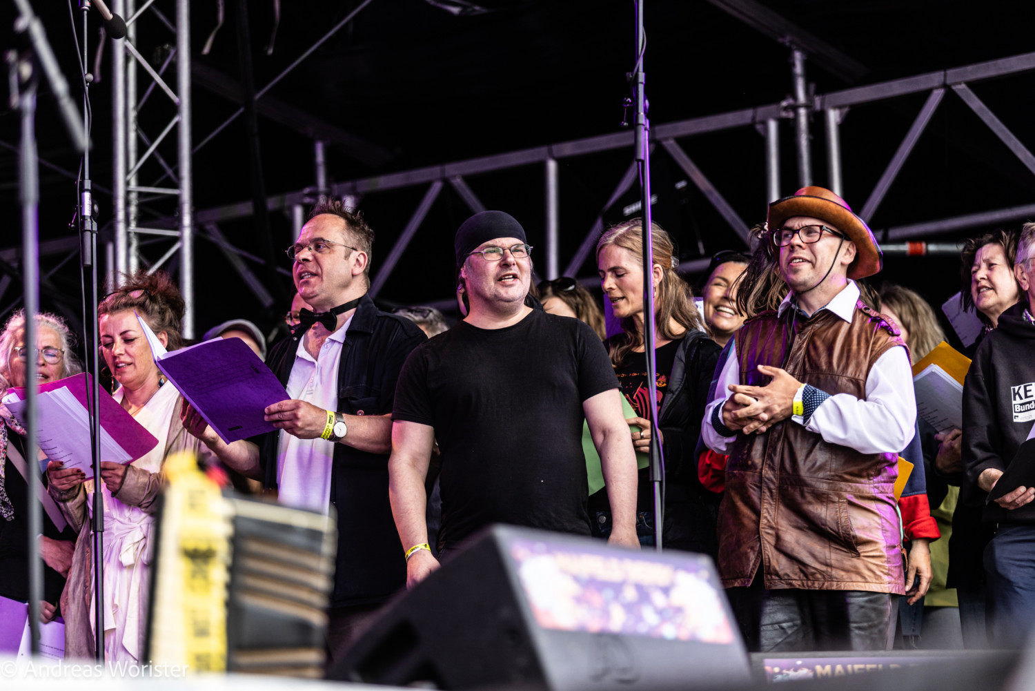 Chor für Menschen die nicht singen können @ Maifeld Derby Festival 2024 Copyright Andreas Wörister 2