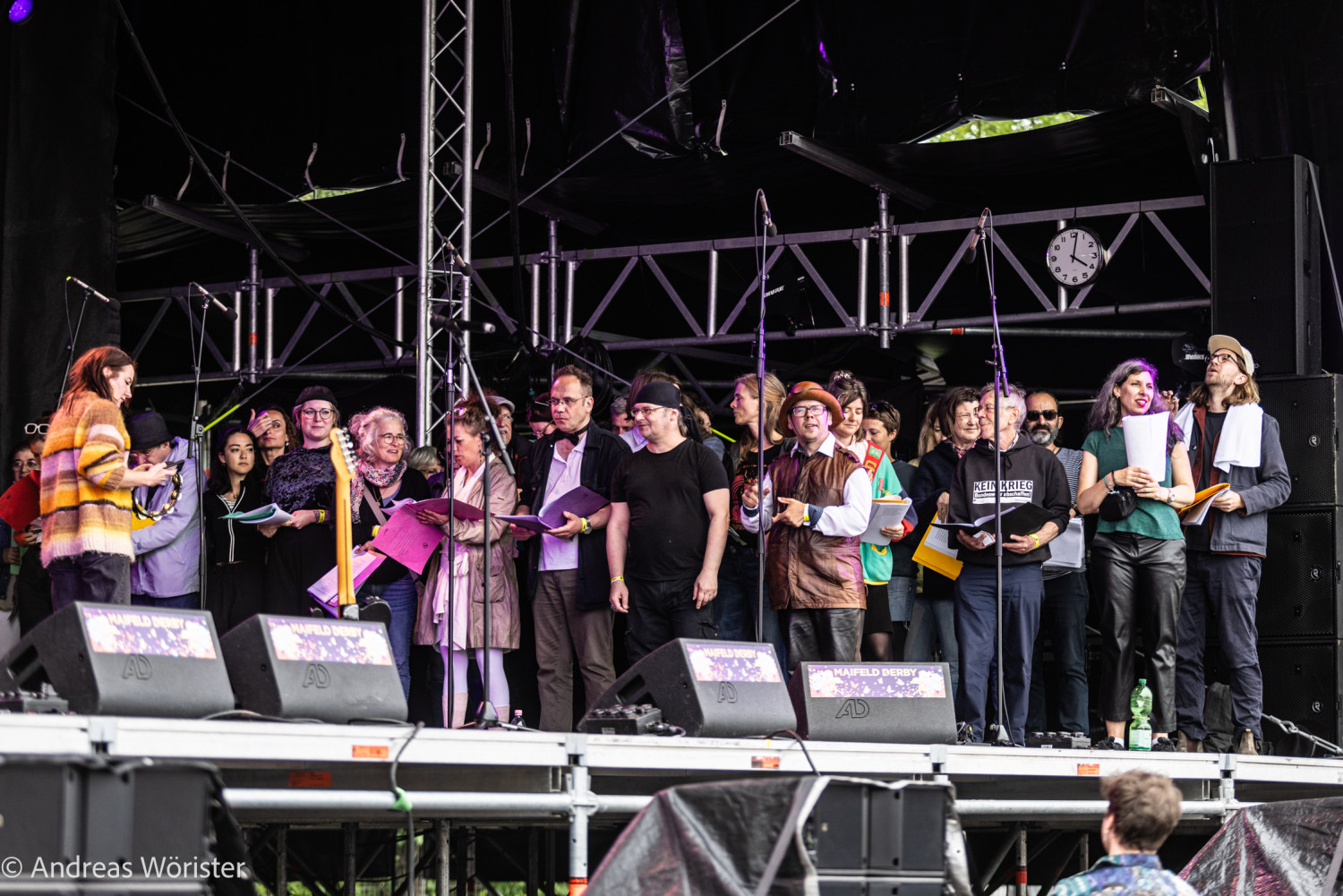 Chor für Menschen die nicht singen können @ Maifeld Derby Festival 2024 Copyright Andreas Wörister 4